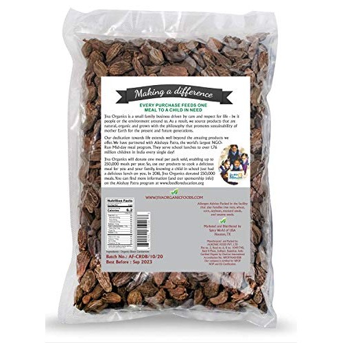 Jiva Organics Organic Black Cardamom 3.5 Ounce Bag - Indian Badi