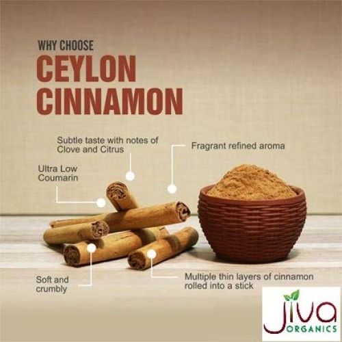 Jiva Organics Organic Ceylon Cinnamon Sticks 7 Ounce Bag - Appro