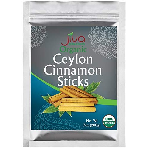 Jiva Organics Organic Ceylon Cinnamon Sticks 7 Ounce Bag - Appro