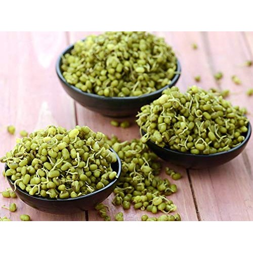 Jiva Usda Organic Whole Moong Mung Beans 2 Lb, Green