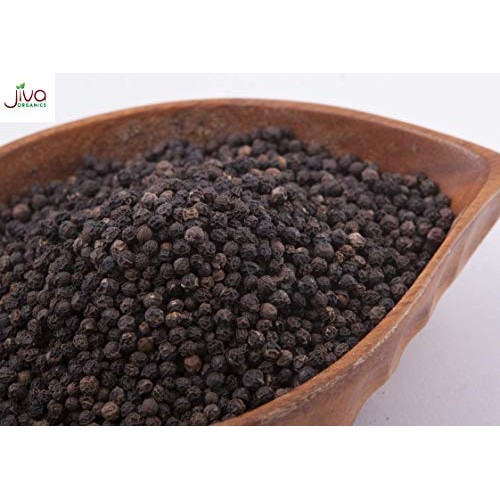Jiva Organics Organic Whole Black Peppercorns 1 Pound - Pepper,