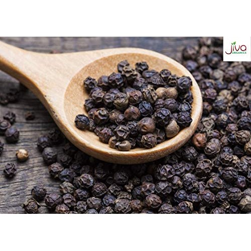 Jiva Organics Organic Whole Black Peppercorns 1 Pound - Pepper,