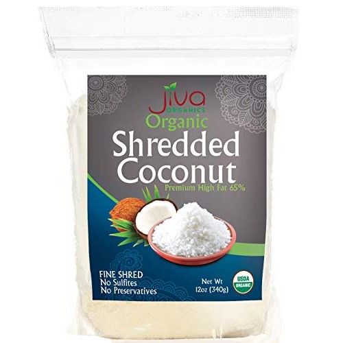 Organic Shredded Coconut Unsweetened 12Oz Pack Of 2 | Dessicat