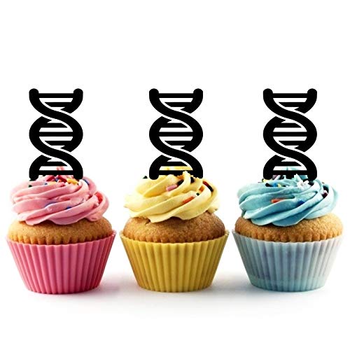 Ta0746 Dna Double Helix Silhouette Party Wedding Birthday Acryli