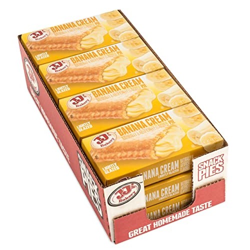 JJs Bakery Snack Pies, Nut-Free Facility, Kosher Parve, Pack of...
