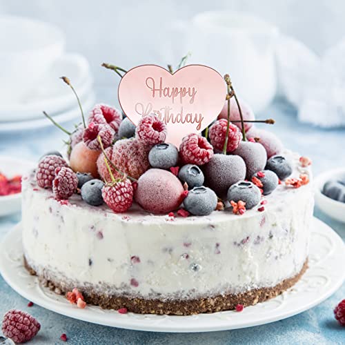 30 PCS Mirror Acrylic Disc Cupcake Topper, Gold Hexagon, Silver ...