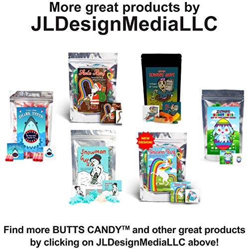 Santa Barf Rainbow Lace Licorice Funny Unique Christmas Stocking