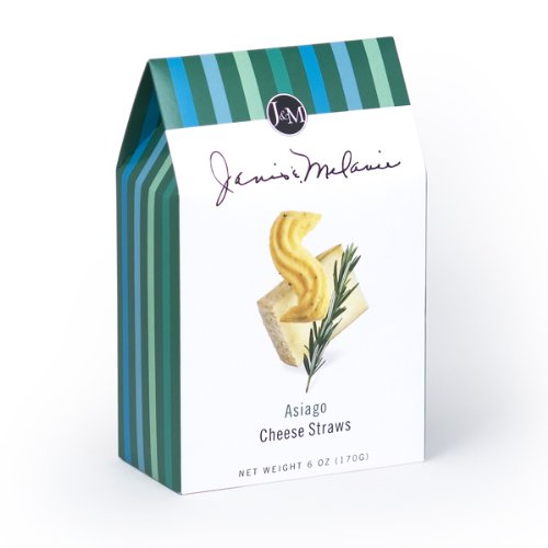 J&Amp;M Foods Asiago Cheese Straws, 6 Ounce