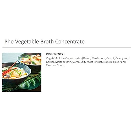 Jma Shop Savory Choice Pho Liquid Broth Concentrate, Vegetable