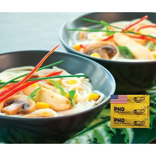 Jma Shop Savory Choice Pho Liquid Broth Concentrate, Vegetable