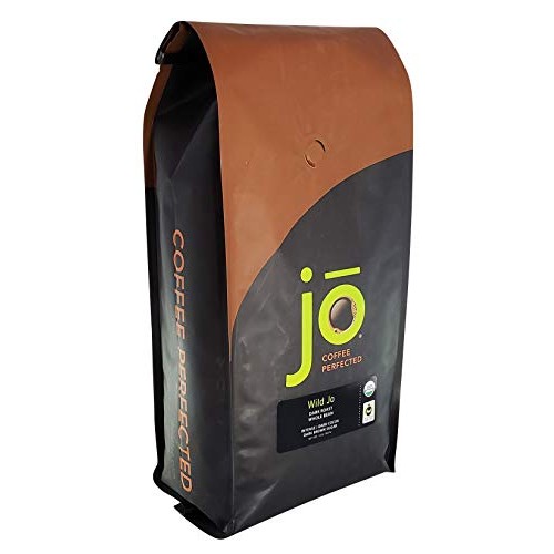 Wild Jo 2 Lb Fair Trade Organic Dark French Roast Coffee, Whole