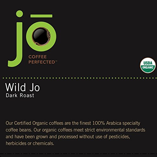 Wild Jo: 36 Cup Organic Dark French Roast Single Serve Coffee Fo