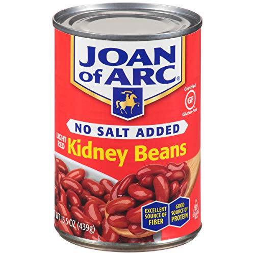 Joan Of Arc Light Red Kidney Beans, No Salt Added, 15.5 Ounce P