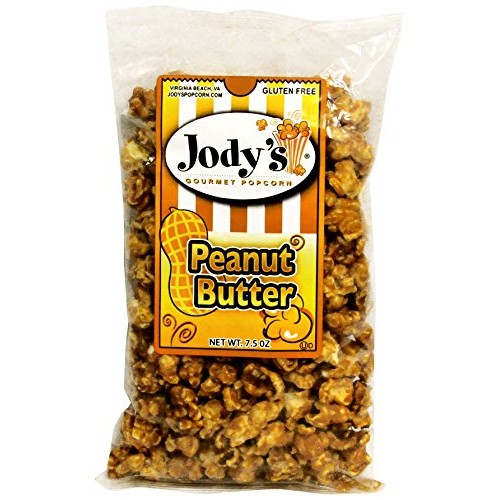 Jodys Gourmet Popcorn Peanut Butter, 7.5 Ounce