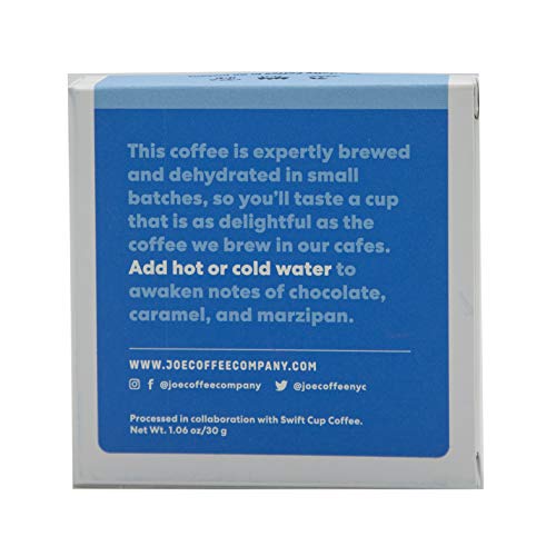 Joe Coffee Specialty Instant Coffee Packets, The Daily House Ble
