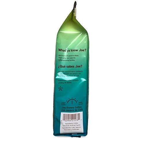 Joe Knows Coffee Ground Coconut Crazy Joe, 12 Oz Ground Flavore