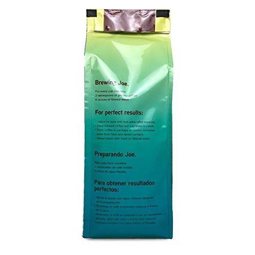 Joe Knows Coffee Ground Coconut Crazy Joe, 12 Oz Ground Flavore