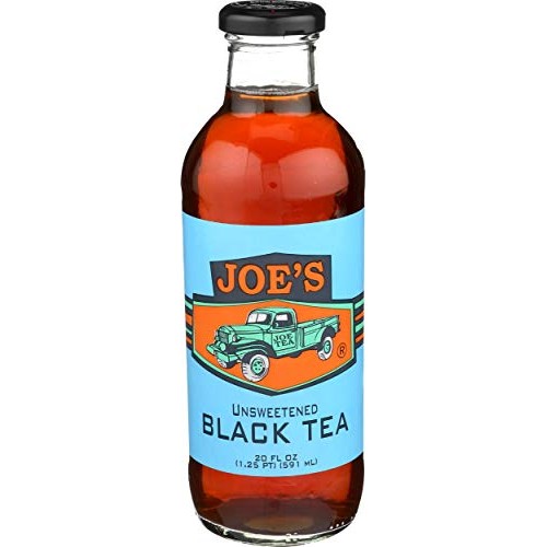 Joe Tea Unsweetened Black Tea 20 Oz. 12 Bottles