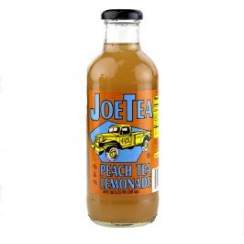 Joe Tea Half Peach Tea &Amp; Half Lemonade Organic Tea- 20 Oz. 12 B