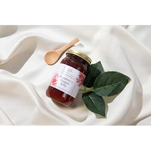 JoeB Gourmet Raspberry Pepper Jelly gift set, red pepper jelly w...