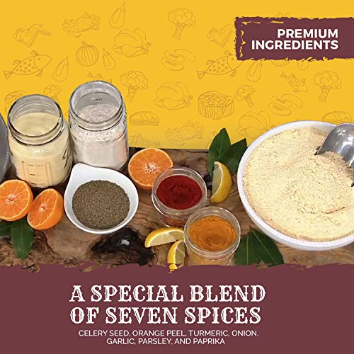 Joes Gourmet Fish Fry, Seafood Breading Mix, As Seen On Shark T