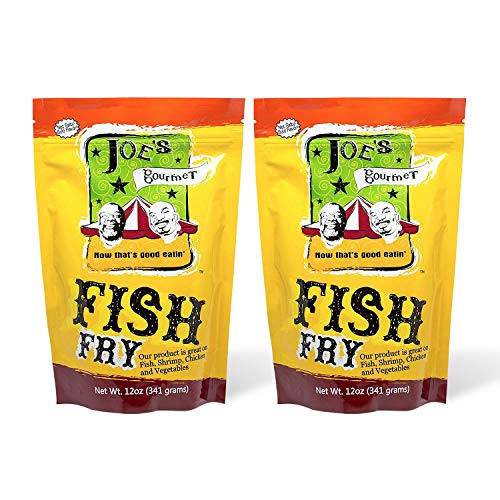 Joes Gourmet Fish Fry, Seafood Breading Mix, As Seen On Shark T