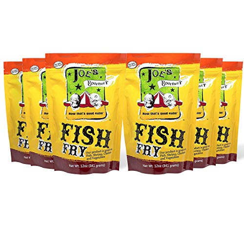 Joes Gourmet Fish Fry, Seafood Breading Mix, As Seen On Shark T