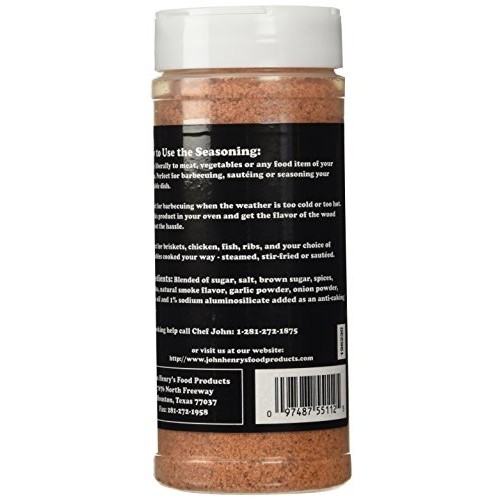 John Henrys Pecan Rub 11.5 Oz