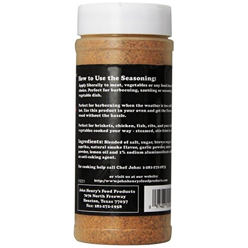 John Henrys Texas Brisket Rub 11 0Z.