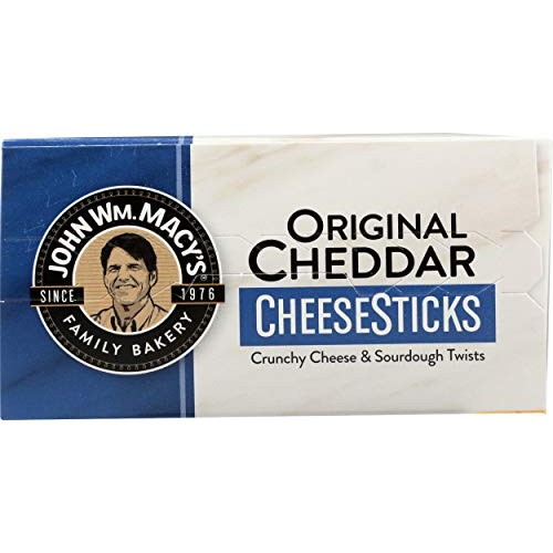 John Macys Cheesesticks Original Cheddar, 4 Oz