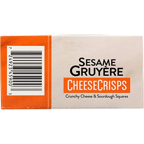 John Macys, Crisps Sesame Gruyere, 4.5 Ounce