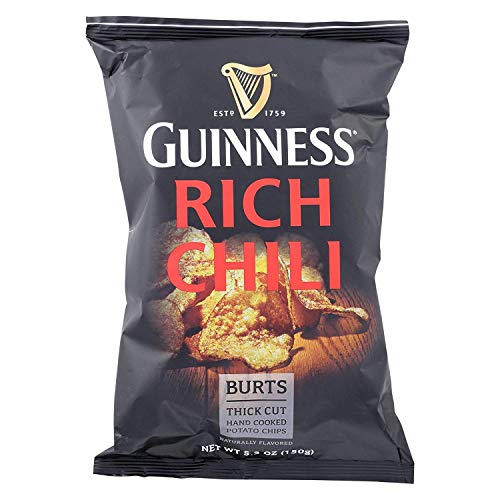 John West Guinness Pot Chips Chili 5.3 Oz Pack Of 10