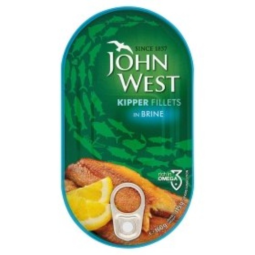 John West Kipper Fillets In Brine 160G X10