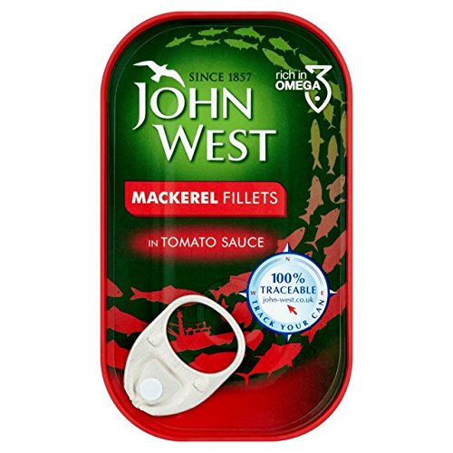 John West Mackerel Fillets In Tomato Sauce 125G
