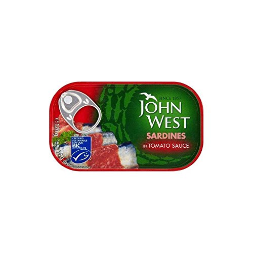 John West Sardines In Tomato Sauce 120G - Pack Of 6