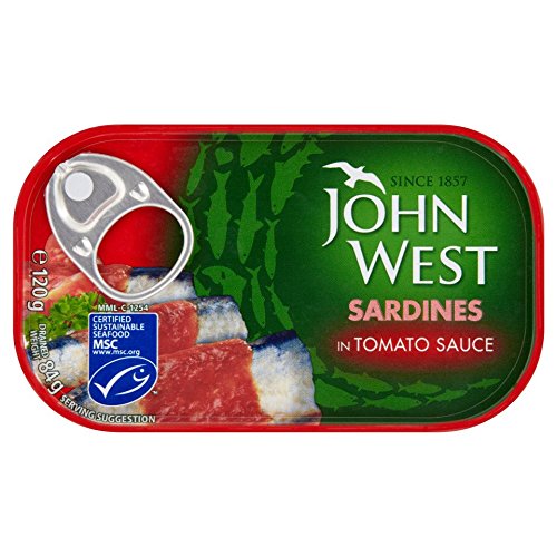 John West Sardines In Tomato Sauce 120G X 4 Packs