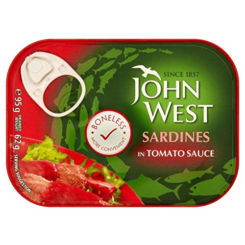 John West Sardines Skinless &Amp; Boneless In Tomato Sauce 95G - P