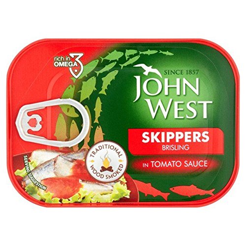 John West Skippers Brisling In Tomato Sauce 106G - Pack Of 6