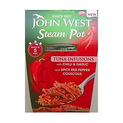 John West Steam Pot Tuna Infusions With Chilli &Amp; Garlic And Spic