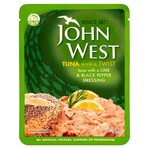 John West Tuna Lime &Amp; Pepper Pouch 85G