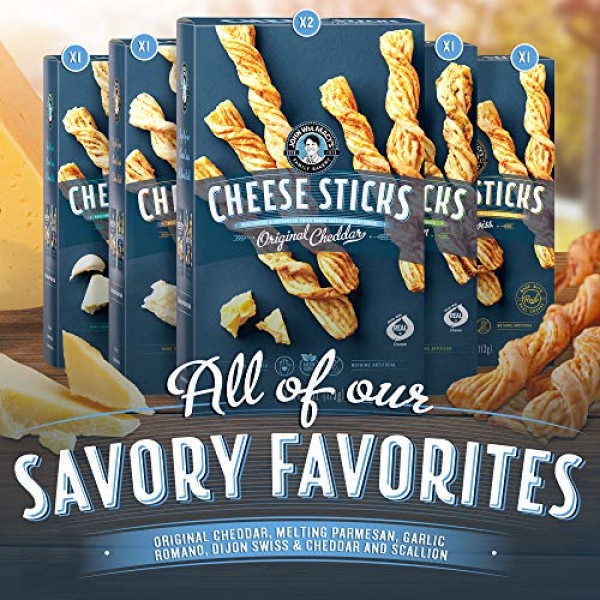 John Wm Macys Cheese Sticks - Variety Pack | Sourdough CheeseSt...