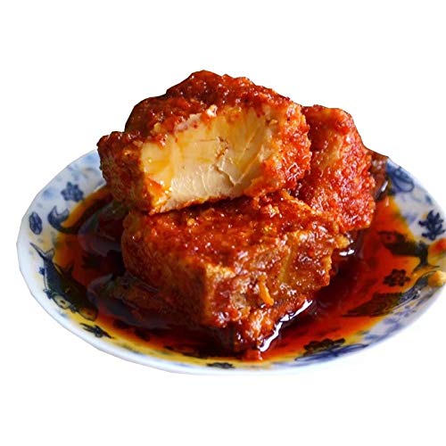 Canned Preserved Pickled Tofu 530 Grams Little Spicy Flavor Bean