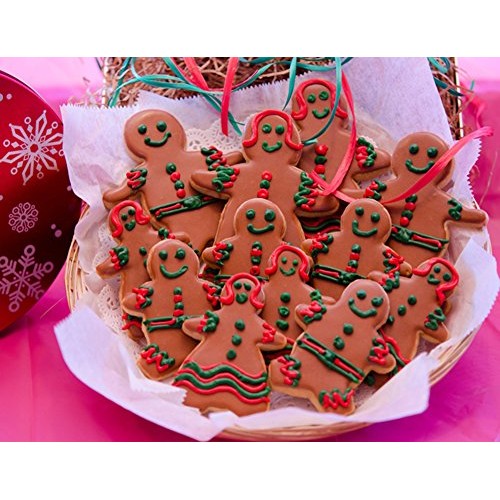 Holiday Gingerbread Collection 12 Cookies