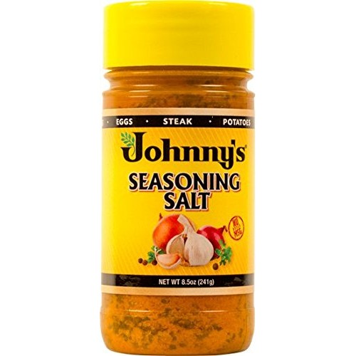 Johnnys Fine Food Seasoning Salt Bottle, 8.5 Ounce