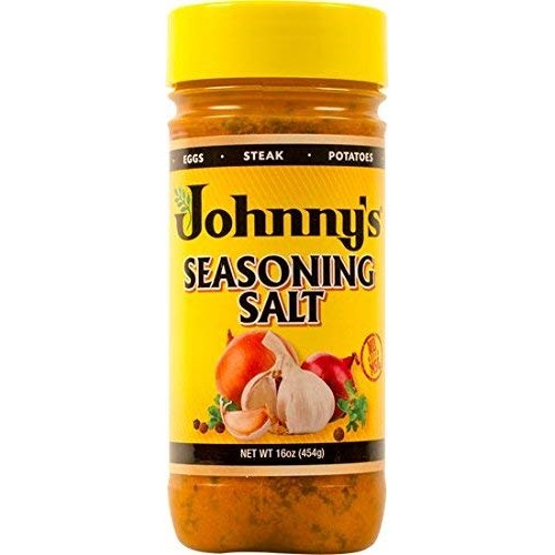 Johnnys, Seasoning Salt, 16Oz Bottle Individual