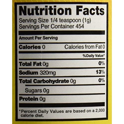 Johnnys, Seasoning Salt, 16Oz Bottle Individual