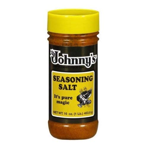 Johnnys, Seasoning Salt, 16Oz Bottle Individual