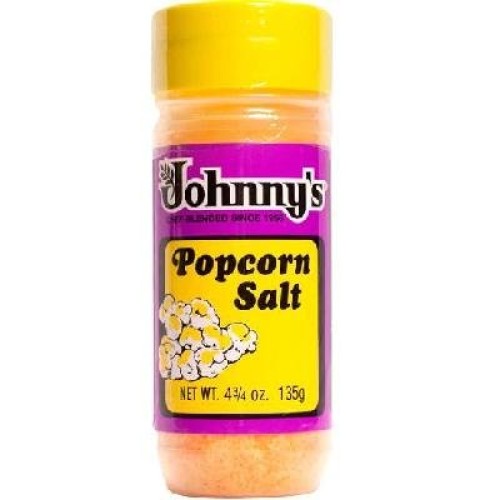 Johnnys Popcorn Salt 4.75 Oz