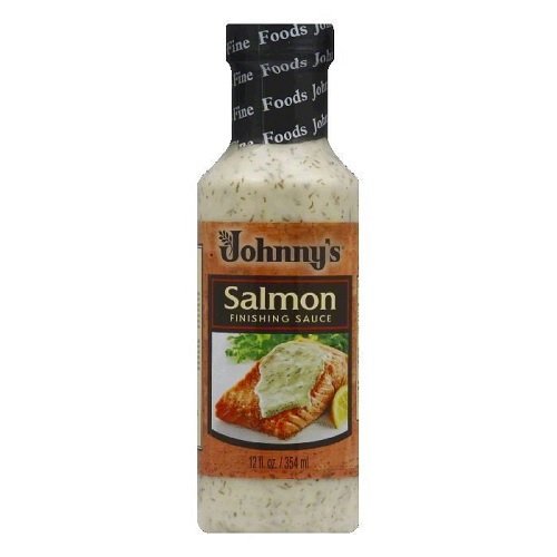 Johnnys Salmon Finishing Sauce, 12 Oz