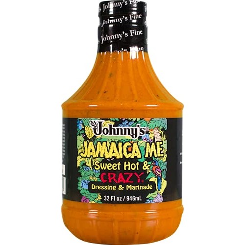Johnnys Jamaica Me Sweet, Hot And Crazy Marinade Dressing 2 Pack